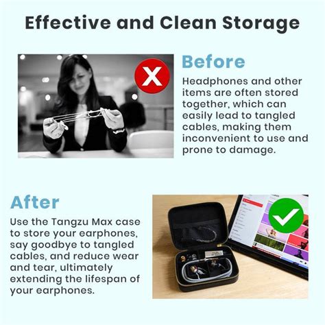 TANGZU-MAX Leather Earphone Case for IEM | Concept Kart