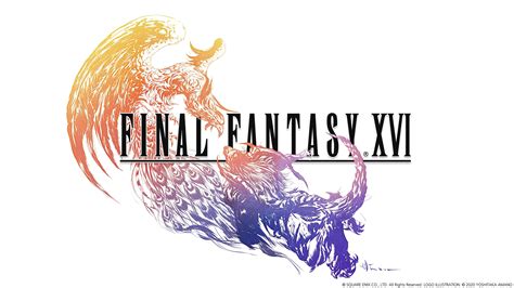 Yoshitaka Amano Final Fantasy Logo