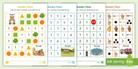 Number 2 Maze Worksheets