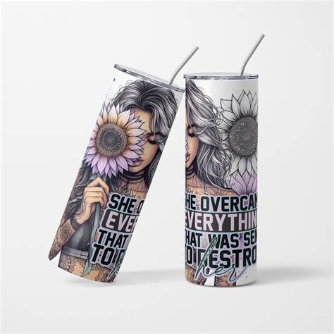 Strong Woman - 600 ml Stainless Steel Tumbler – FEMTOARTS
