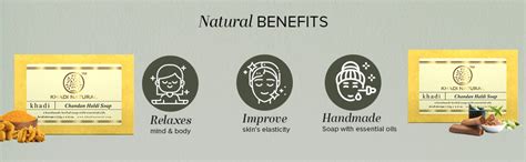 Khadi Turmeric-Sandal Soap