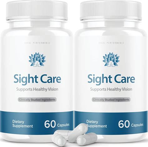 (2 Pack) Sightcare Supplement Sight Care Pills Sight Care Supplement for Vision Vitamin (120 ...