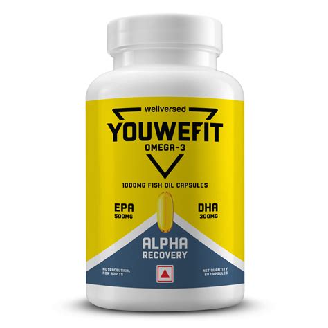 YouWeFit Omega-3 Alpha Recovery Capsules — Wellversed