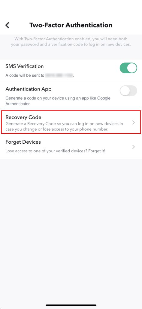 Snapchat Recovery Code 的图像结果