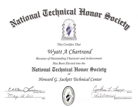 National Technical Honor Society