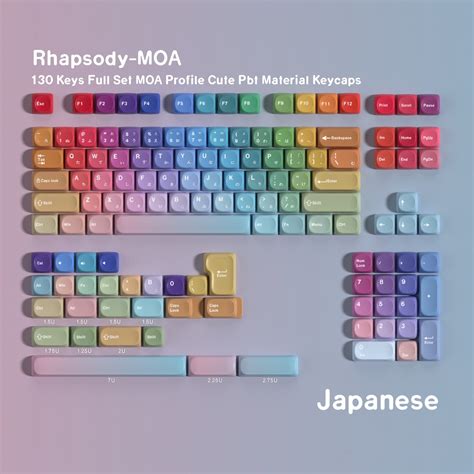 Dreamy Drift Moa PBT Keycaps – CuriosityCaps