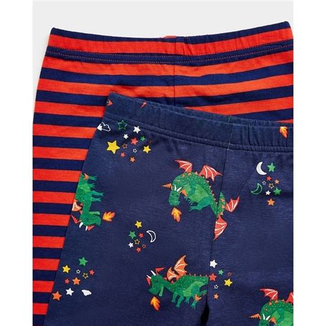 Buy Boys Full Sleeves Pyjama Sets -Pack of 2-Multicolor Online at Best ...