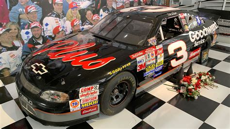 RCR Chassis #43 in the RCR lobby. Finished 32nd from rear gear failure in ‘98 Winston 500, won ...