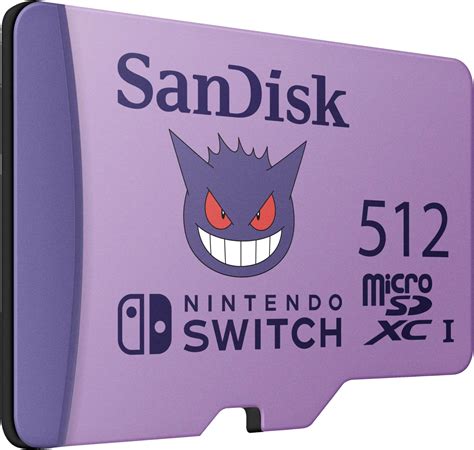 SanDisk Pokemon Micro SD Card for Nintendo Switch, 512 GB : Amazon.com ...