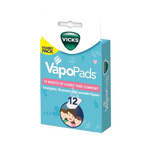 Soothing Sleepy Time Comfort VapoPads, 12 Pack - Vicks Humidifiers