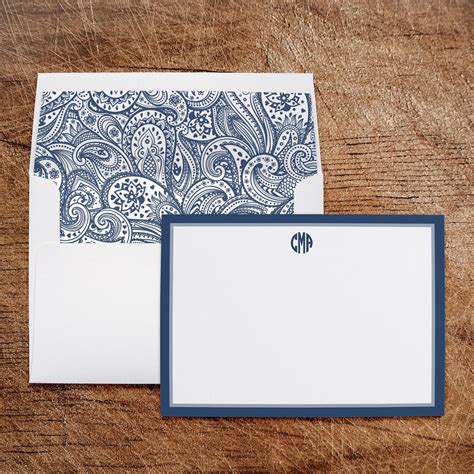 Personalized Stationery Note Cards With Lined Envelopes - Etsy