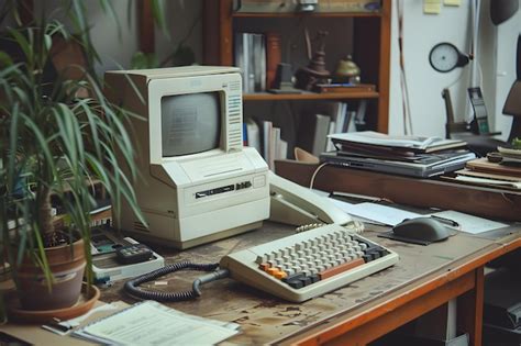 Image result for Old Computer Desk