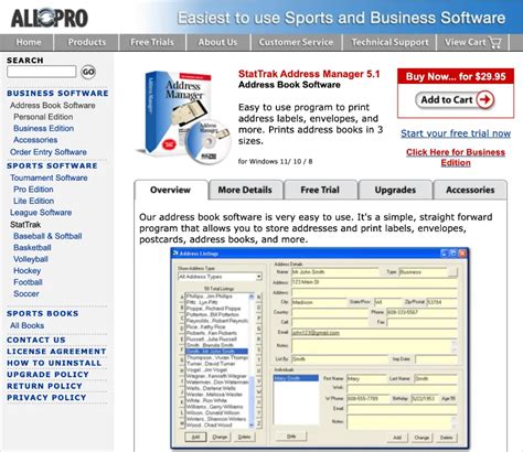 Image result for Computer Address Book Software