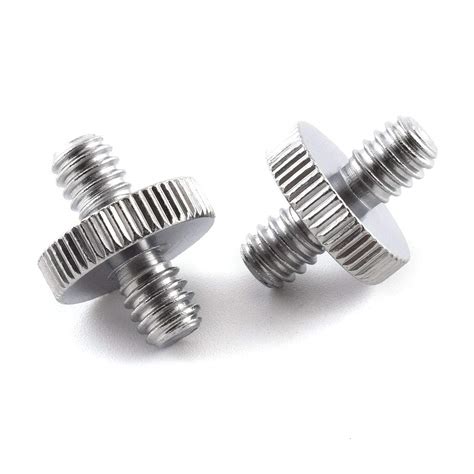 Buy 1/4"-20 Male to 1/4"-20 Male Thread Camera Tripod Screw Adapter ...
