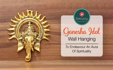 Buy SMIZZY ; (RE)TOUCHING LIVES Smizzy Ganesha Idol for Home Decor with ...