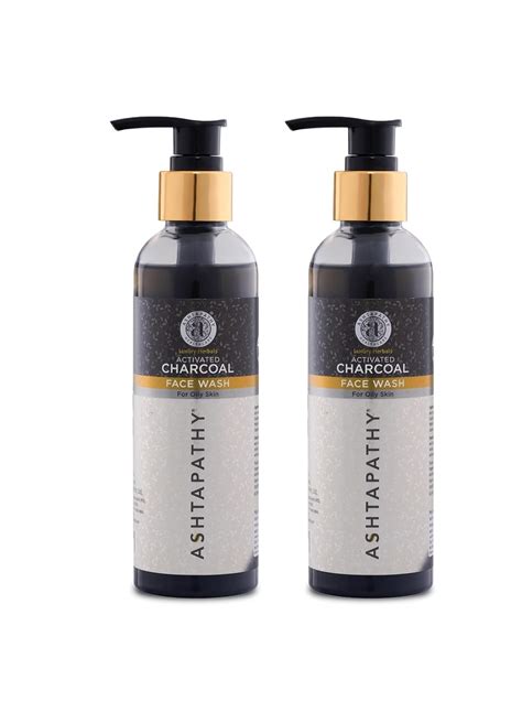 Ashtapathy Charcoal Face wash 200ML Pack of 2 : Amazon.in: Beauty