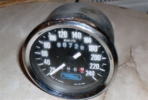 Meriden Speedometer 20-240 km/h used | BRITISH Only Austria ...