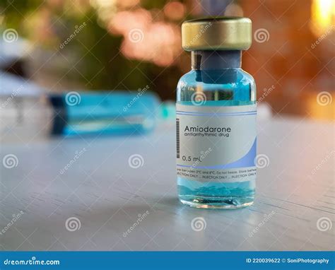 Amiodarone Antiarrhythmic Drug Stock Photo - Image of care, health: 220039622