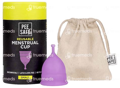 Pee Safe Reusable Menstrual Cup With Medical Grade Silcone For Women ...