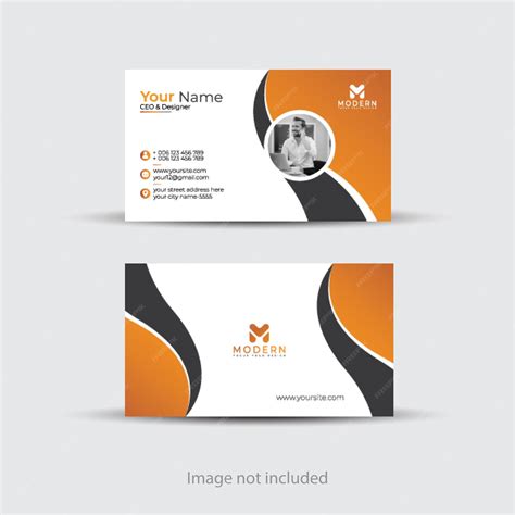 Corporate Business Card Design 的图像结果