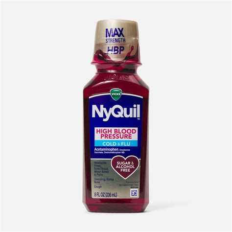 FSA Eligible Vicks NyQuil High Blood Pressure, 8 oz. | FSA Store