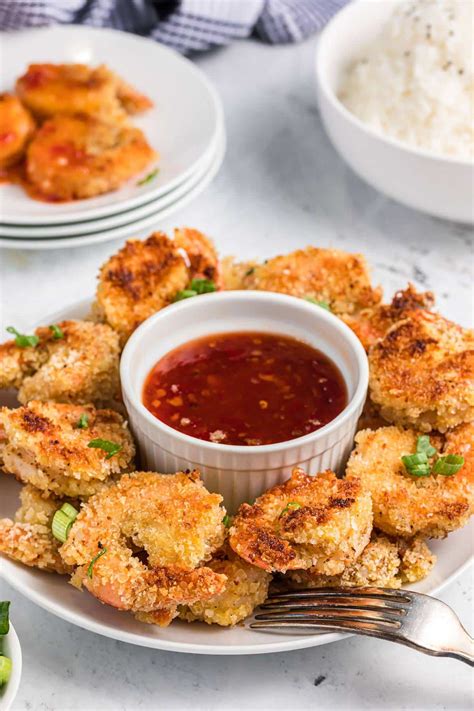 Panko Breaded Baked Shrimp Recipe Crispy Coconut Panko Fried Shrimp