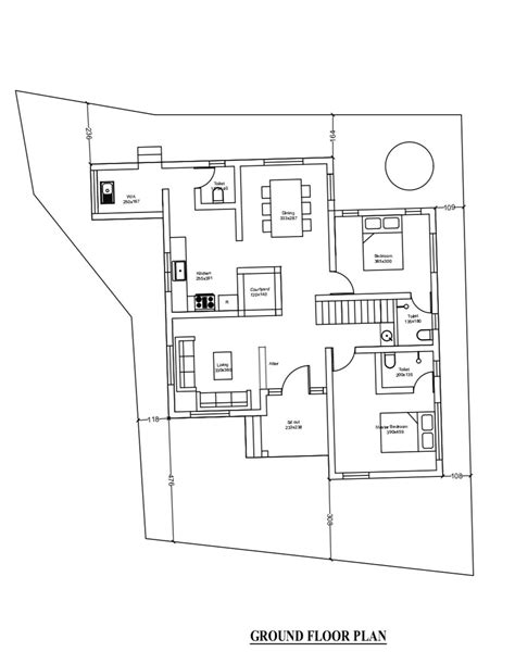 4 bedroom 1,991 sqft by Mastercraft Engineering Developers in Thrissur ...