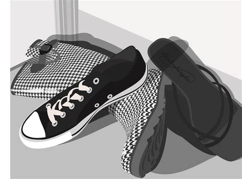eDrawing-Shoes-Light and Value-By Sara Edge | High top sneakers, Top sneakers, Shoes