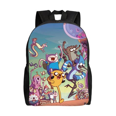 Adventure Time Backpack Large Capacity bag Book Bag Casual Daypack ...