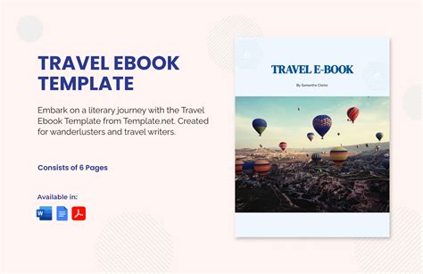 Editable Travel Templates in Word to Download