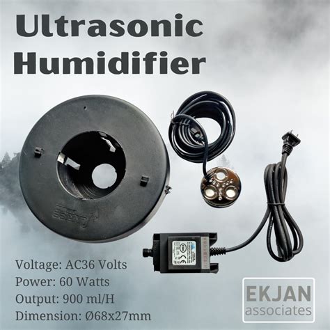 3 Head Ultrasonic Mist Maker / Fogger / Humidifier in | Ekjan ...
