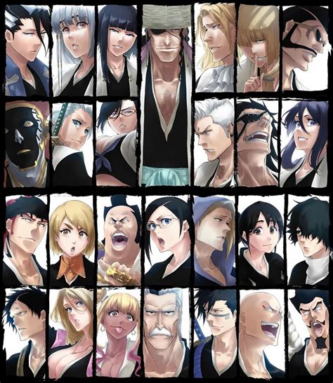 Pin by Miranda Garver on Bleach | Bleach anime, Bleach captains, Bleach ...