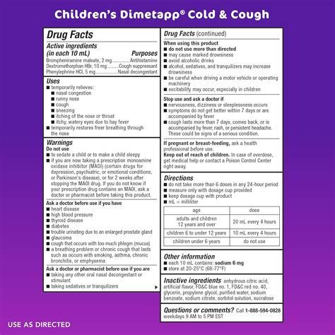 Dimetapp Children’s Cold & Cough Medicine, Cough India | Ubuy