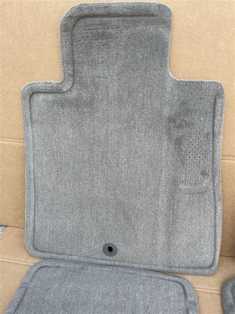 2008-2016 GMC ACADIA GM OEM Front & Rear 3rd Gray Carpet Floor Mats OEM ...