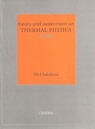 Buy Theory and Experiments on Thermal Physics Book Online at Low Prices ...
