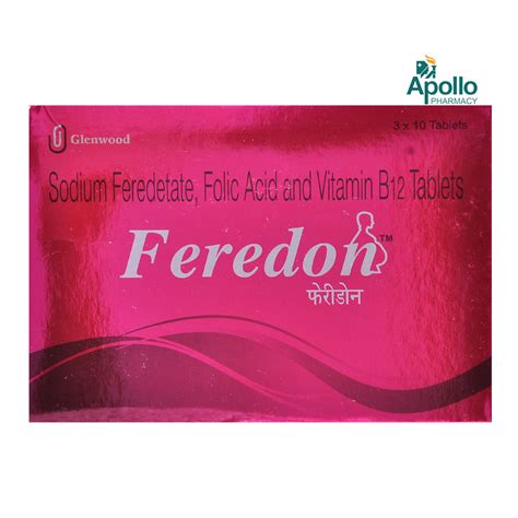 Feredon Tablet 10's Price, Uses, Side Effects, Composition - Apollo ...