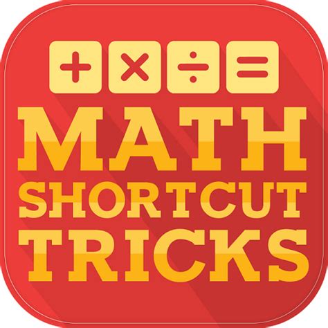 Math Shortcut Tricks & Formula – Apps on Google Play