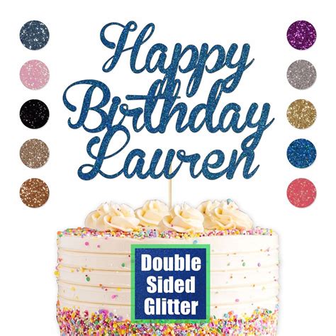 Personalised cake toppers Birthday Cake Topper Any | Ubuy India