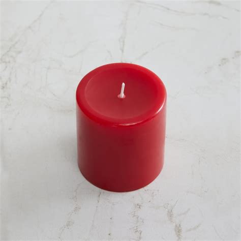 Buy Colour Connect Cranberry Scented Pillar candle from Home Centre at ...
