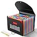 YISSVIC 24 Pockets Expanding Files Folder with Cover Accordian Folder ...