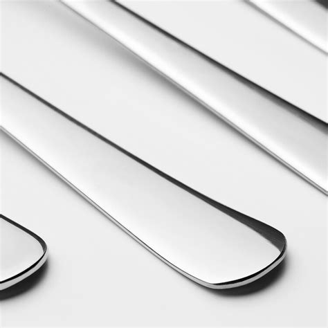 DRAGON dessert spoon, stainless steel, 16 cm (6") - IKEA