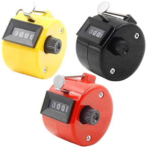 Handheld 4 Digit/ 5 Digit Tally Counter Mechanical... – Vicedeal