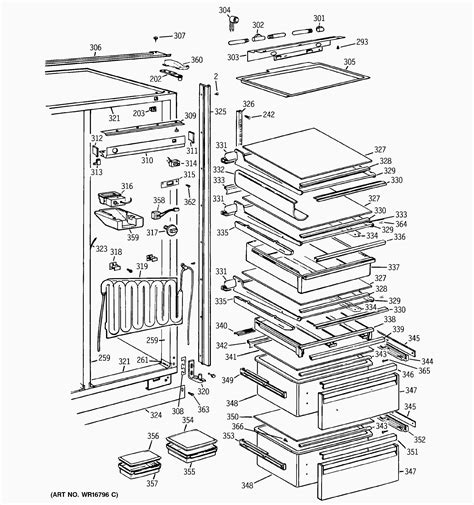 Ge Monogram Refrigerator Parts Diagram