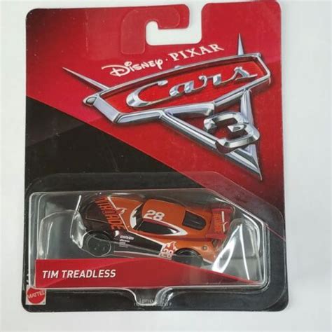 Disney Pixar Cars 3 Tim Treadless # 28 Nitroade New India | Ubuy