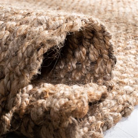 Safavieh Natural Fiber Gorda 10 x 14 (ft) Woven Jute Natural ...