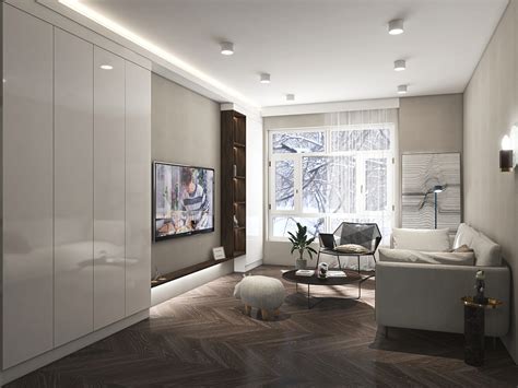 《极丶质》 - 现代风格三室一厅装修效果图 - 王梦阳设计效果图 - 躺平设计家