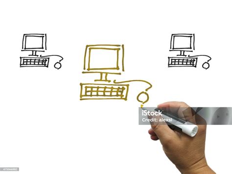 Simple Computer Net Drawing Transparent 的图像结果