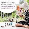 Granotone Pastel Acrylic Paint Set - 6 Beautiful Colors, 50 Ml Each ...