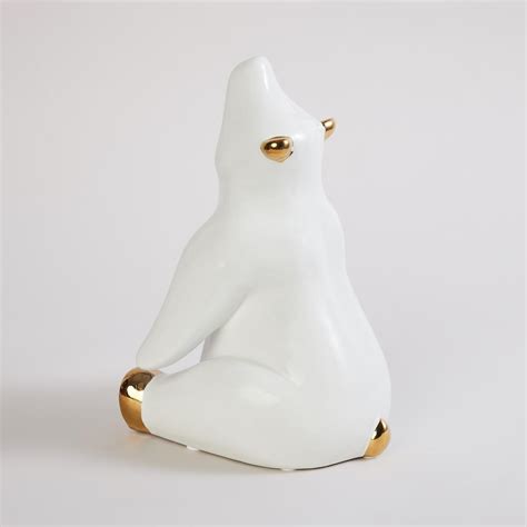 Buy Brighton Ceramic Bear Figurine from Home Centre at just INR 3499.0
