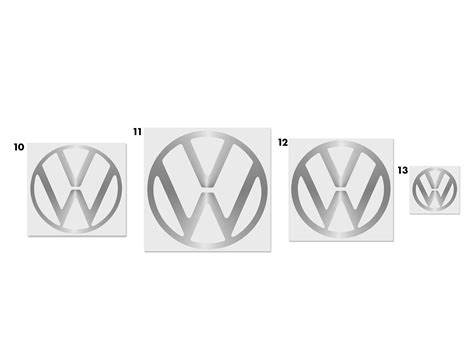 Vw Logo Drawing